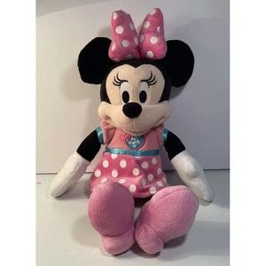 Disney Clubhouse Fun Minnie Mouse Singing Talking Bowtique Song Plush lights up